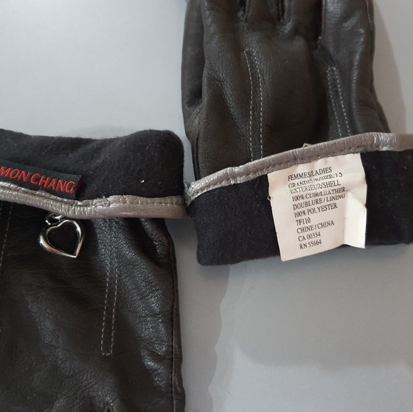 Simon Chang leather gloves - Picture 3 of 4